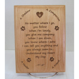 Original Verse - My Dog Plaque