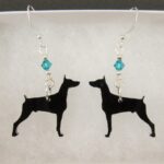 Doberman Pinscher Earrings