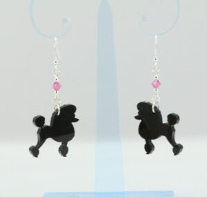 Poodle Earrings