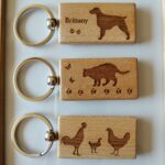 Wood Keychains - Laser Engraved