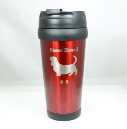 Basset Hound Travel Mug