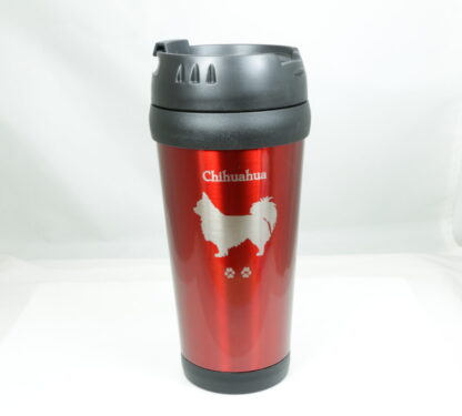 Chihuahua - Longhaired Chihuahua Travel Mug