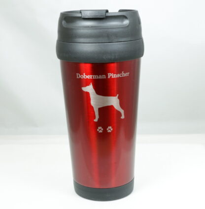 Doberman Pinscher Travel Mug