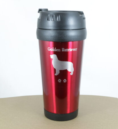 Golden Retriever Travel Mug