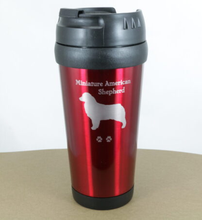 Miniature American Shepherd Travel Mug