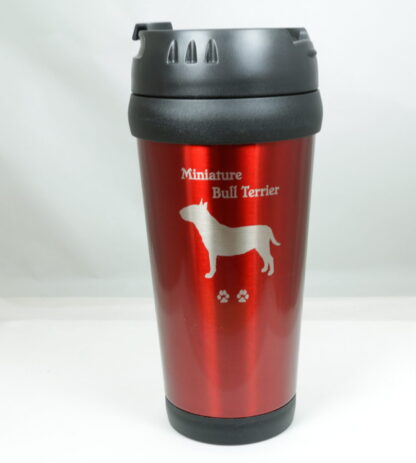 Miniature Bull Terrier Travel Mug