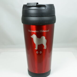 Norwegian Elkhound Travel Mug