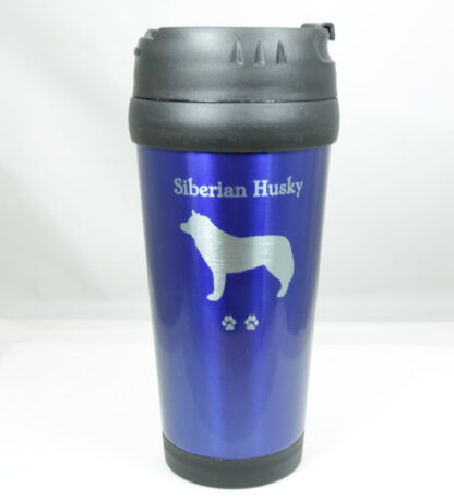 Siberian Husky Travel Mug