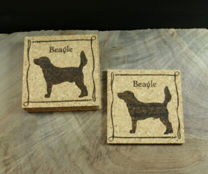 Beagle Cork Coasters