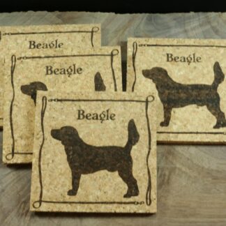 Beagle Cork Coasters