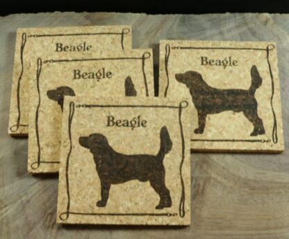 Beagle Cork Coasters