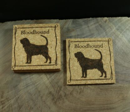 Bloodhound Cork Coasters