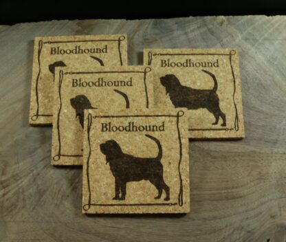 Bloodhound Cork Coasters