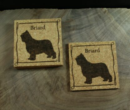 Briard Cork Coasters