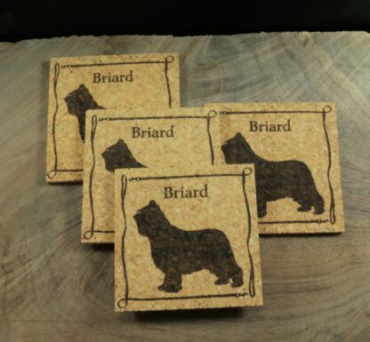 Briard Cork Coasters