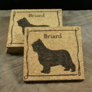 Briard Cork Coasters