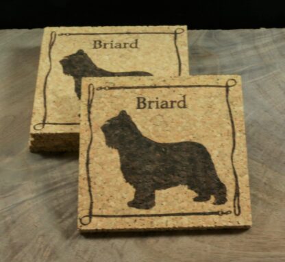 Briard Cork Coasters