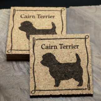 Cairn Terrier Cork Coasters