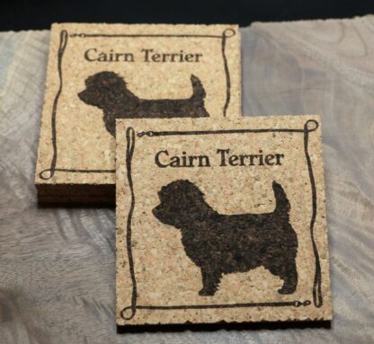 Cairn Terrier Cork Coasters