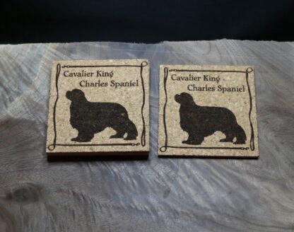 Cavalier King Charles Spaniel Cork Coasters