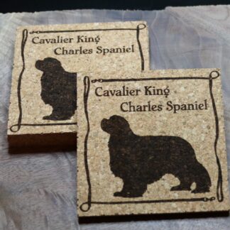 Cavalier King Charles Spaniel Cork Coasters