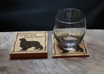 Cavalier King Charles Spaniel Cork Coasters