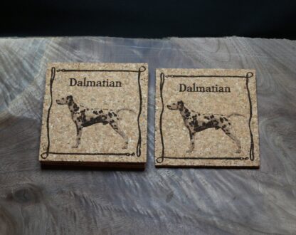 Dalmatian Cork Coasters