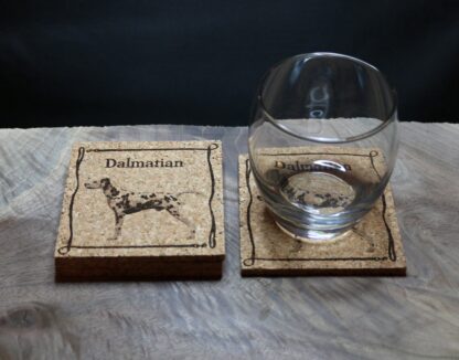 Dalmatian Cork Coasters