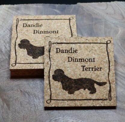 Dandie Dinmont Cork Coasters