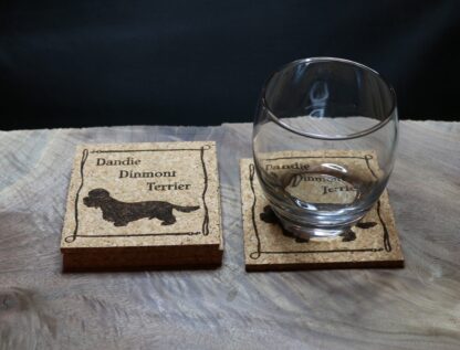 Dandie Dinmont Cork Coasters