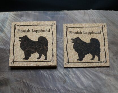 Finnish Lapphund Cork Coasters