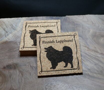 Finnish Lapphund Cork Coasters