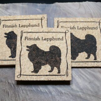 Finnish Lapphund Cork Coasters