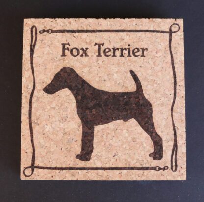 Smooth Fox Terrier Cork Coasters