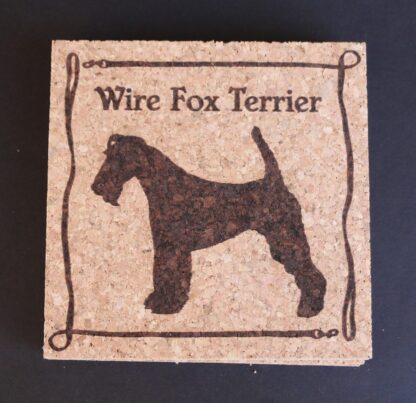 Wire Fox Terrier Cork Coasters