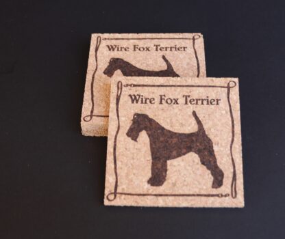 Wire Fox Terrier Cork Coasters