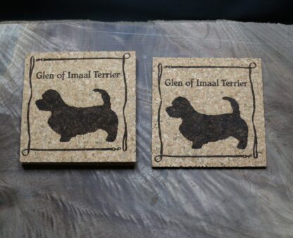 Glen of Imaal Terrier Cork Coasters