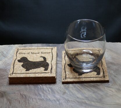 Glen of Imaal Terrier Cork Coasters