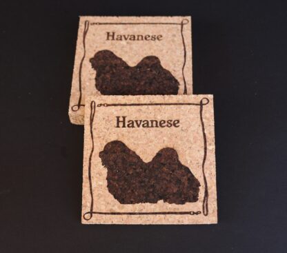 Havanese Cork Coasters