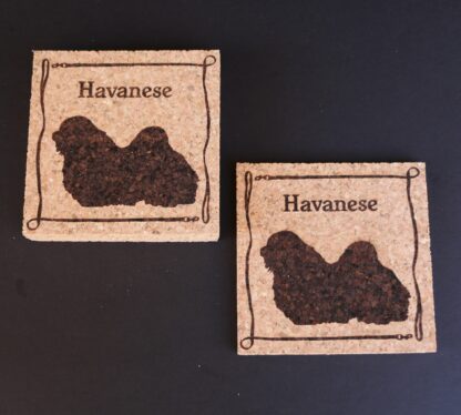 Havanese Cork Coasters