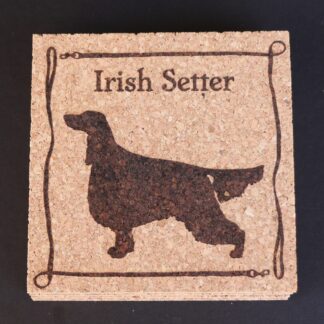 Irish Setter Cork Coasters