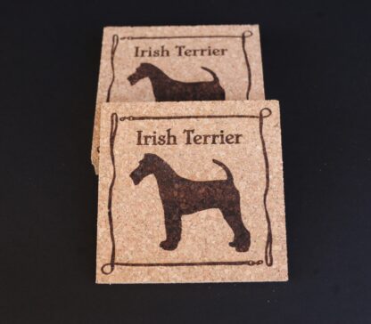 Irish Terrier Cork Coasters