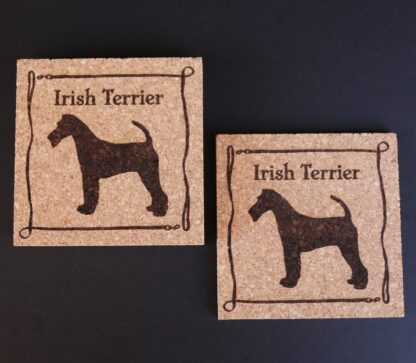 Irish Terrier Cork Coasters