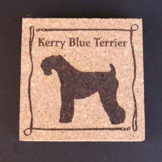 Kerry Blue Terrier Cork Coasters