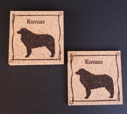 Kuvasz Cork Coasters