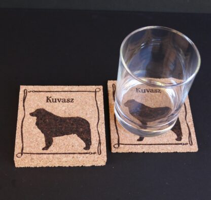 Kuvasz Cork Coasters