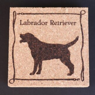 Labrador Retriever Cork Coasters