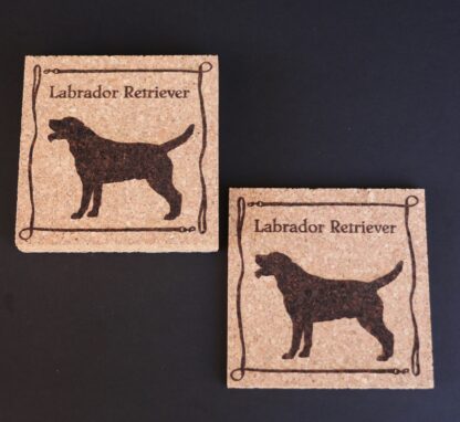 Labrador Retriever Cork Coasters