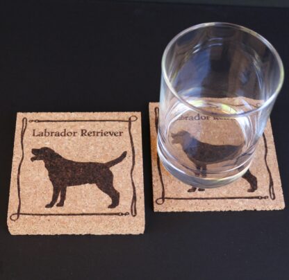 Labrador Retriever Cork Coasters