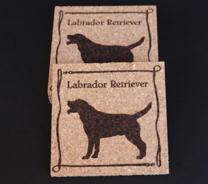 Labrador Retriever Cork Coasters